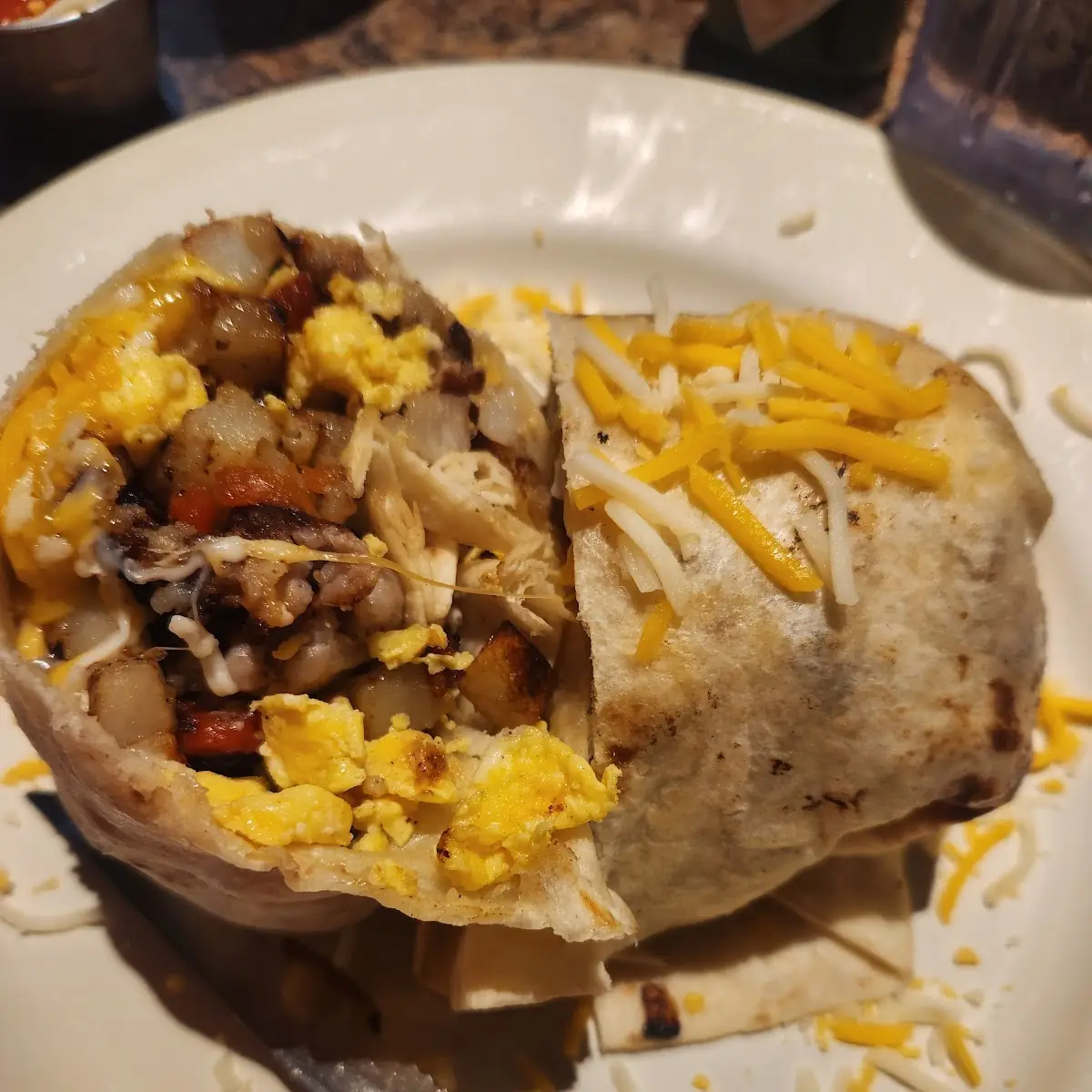 Sausage Breakfast Burrito