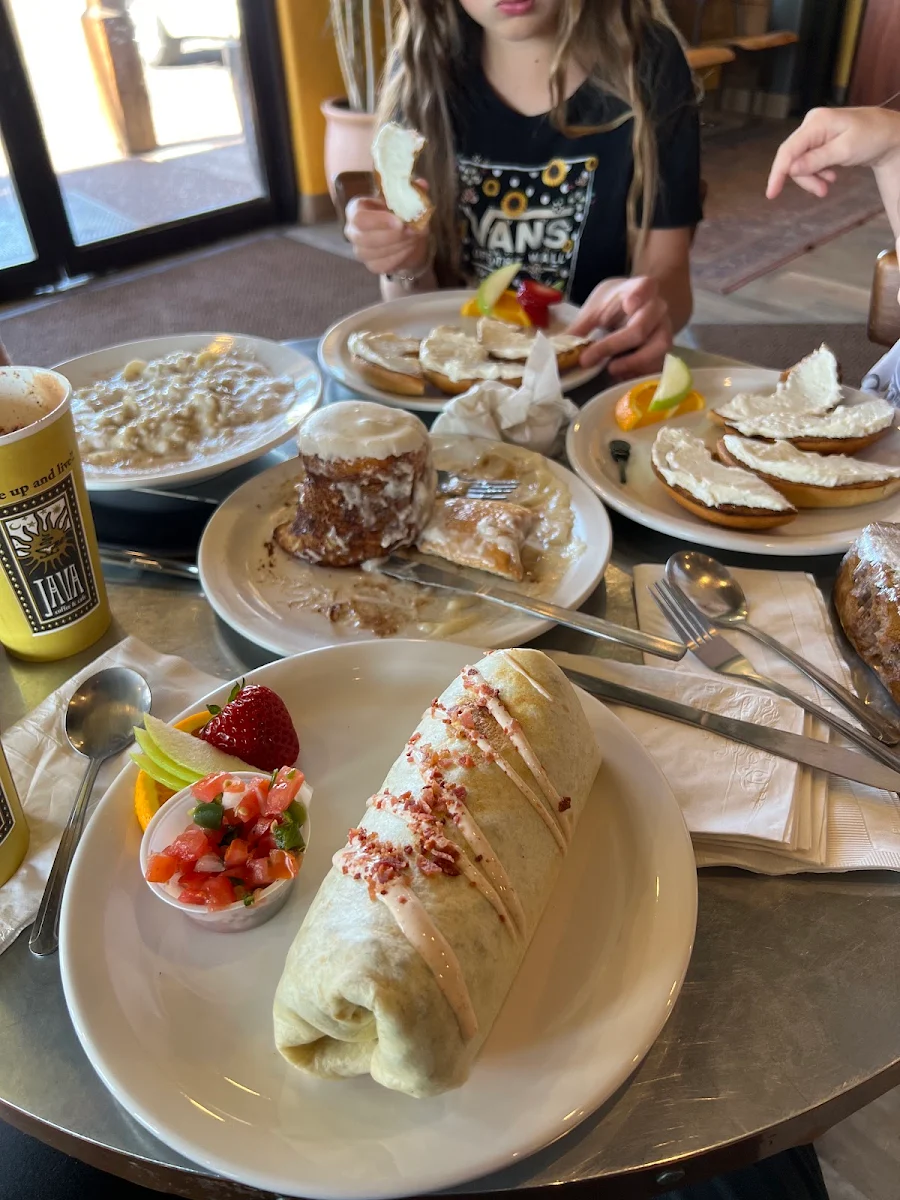 Hippy Breakfast Burrito