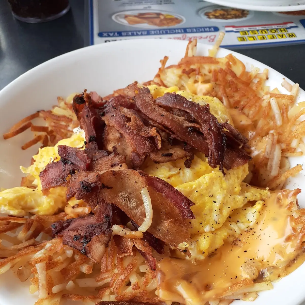 Hash Brown Bowl with Bacon