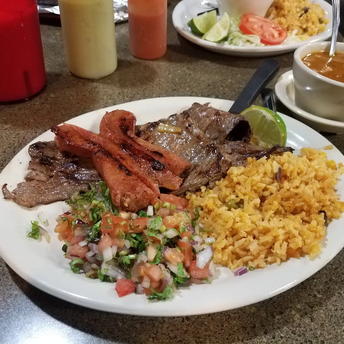 Child's Carne Guisada Plate