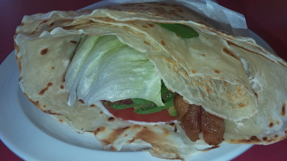 Crepe blt Wrap
