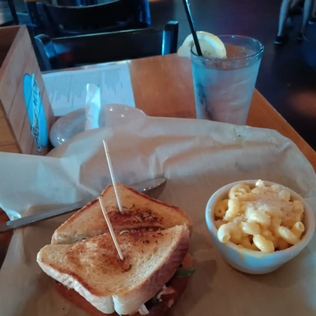 Pulled Pork and Brisket Sandwich on Texas Toast