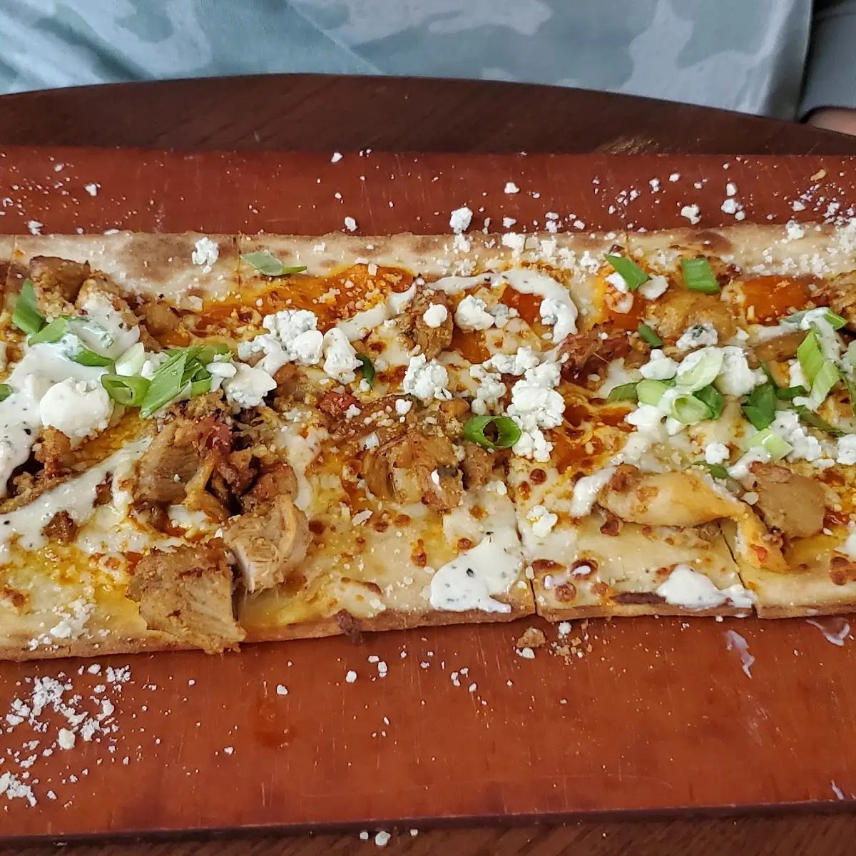 Buffalo Chicken Flatbread