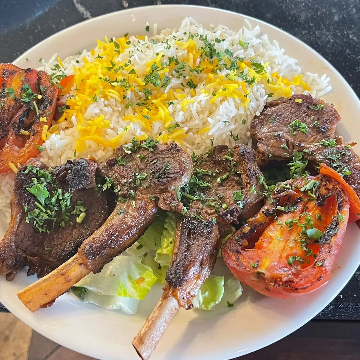 Lamb Chops Platter