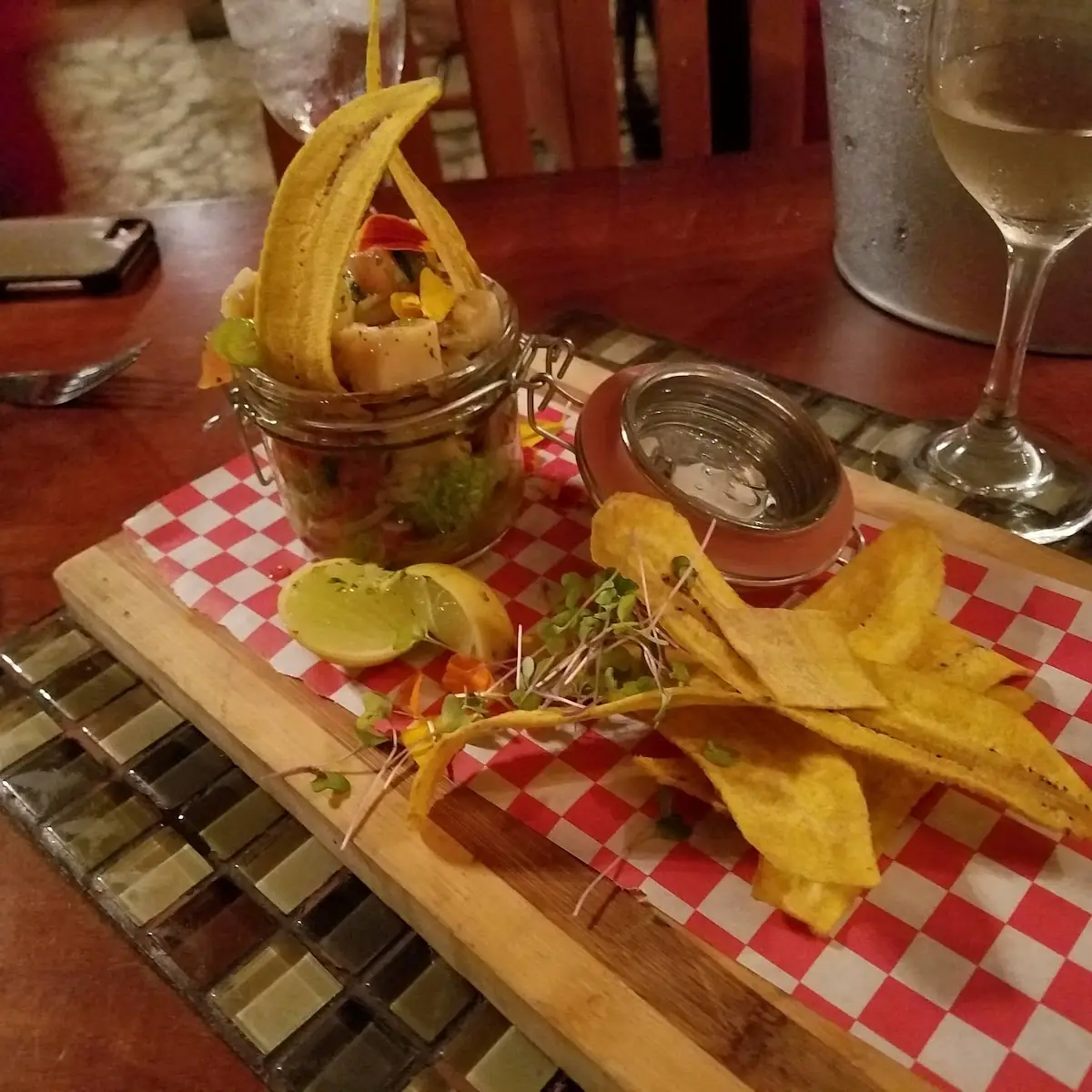 Salad with Plantain