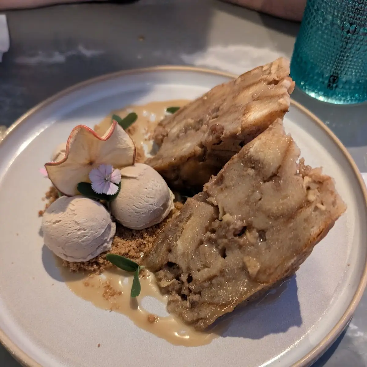 Seasonal Ship-Baked Bread Pudding