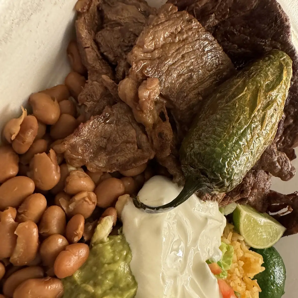 Carne Asada Plate