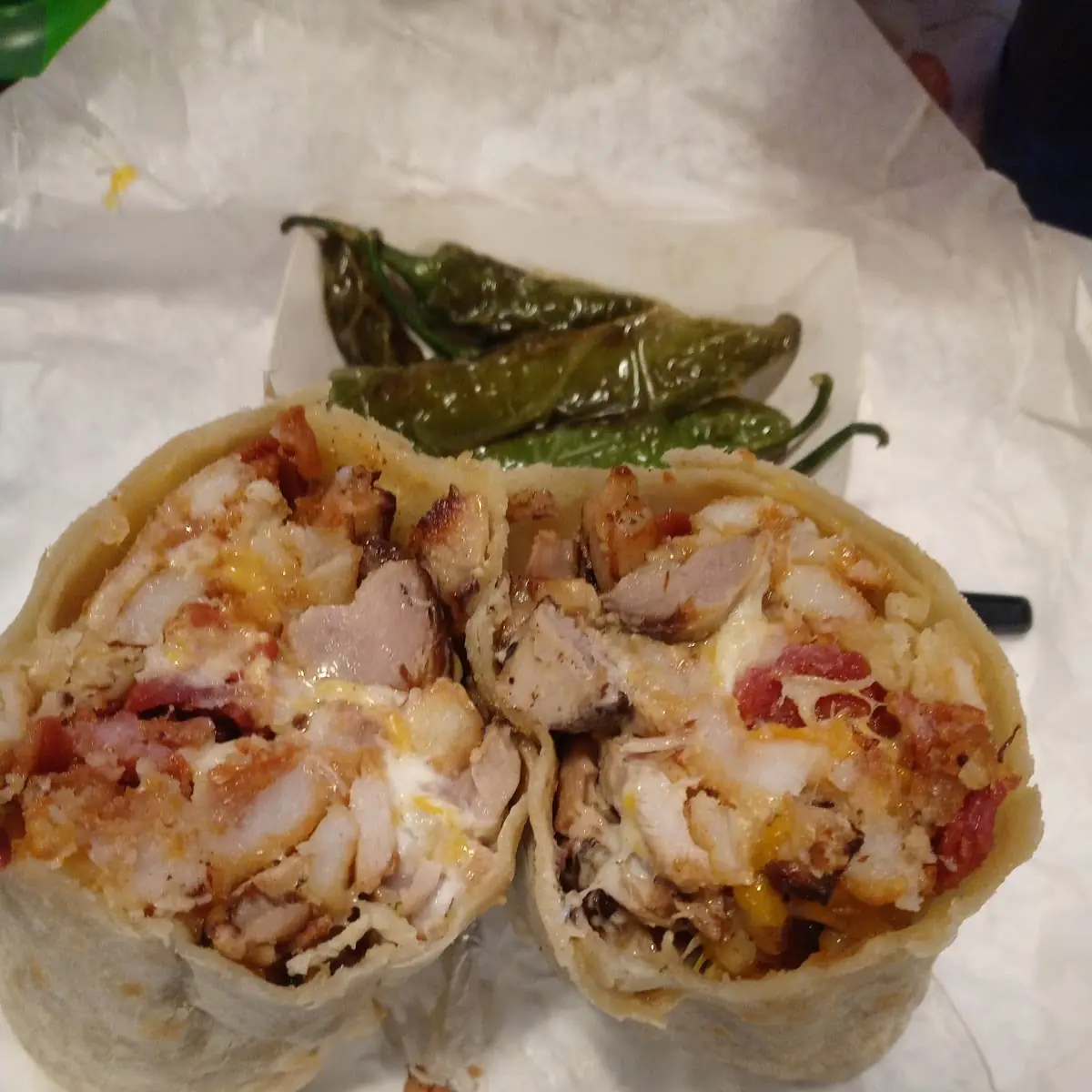 Bacon Ranch Burrito