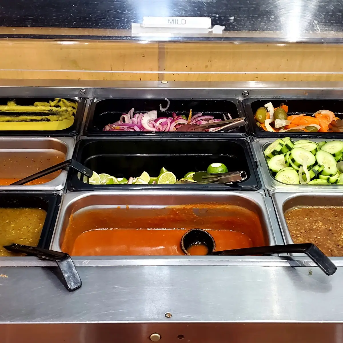 Self Serve Salsa Bar