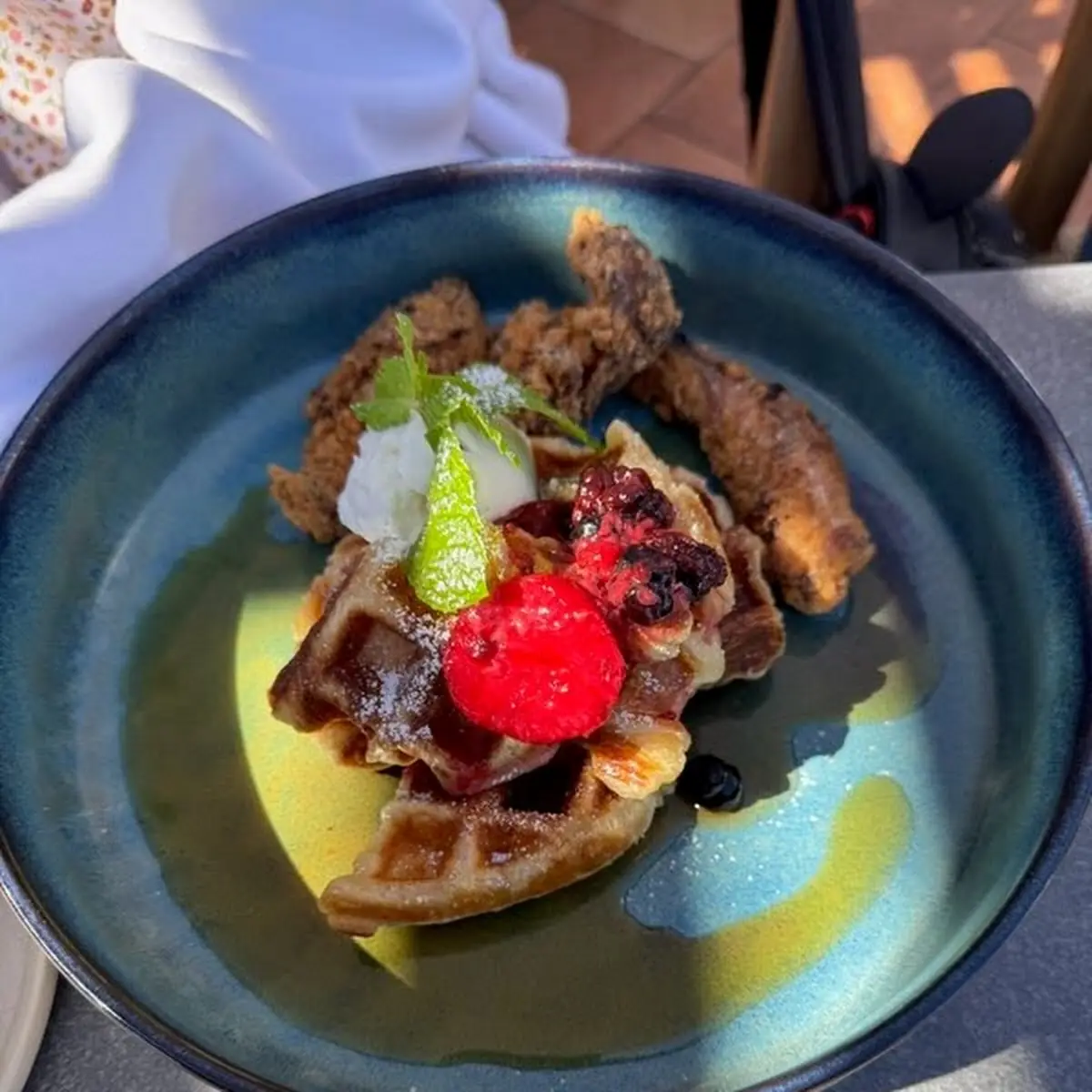 Chicken and Waffles
