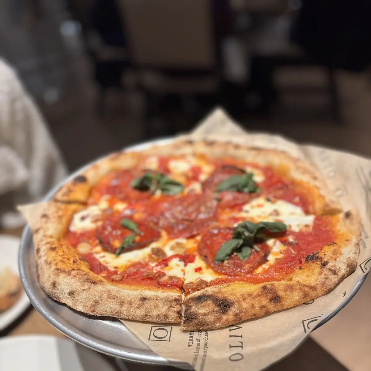 Margherita Pizza with Fresh Basil