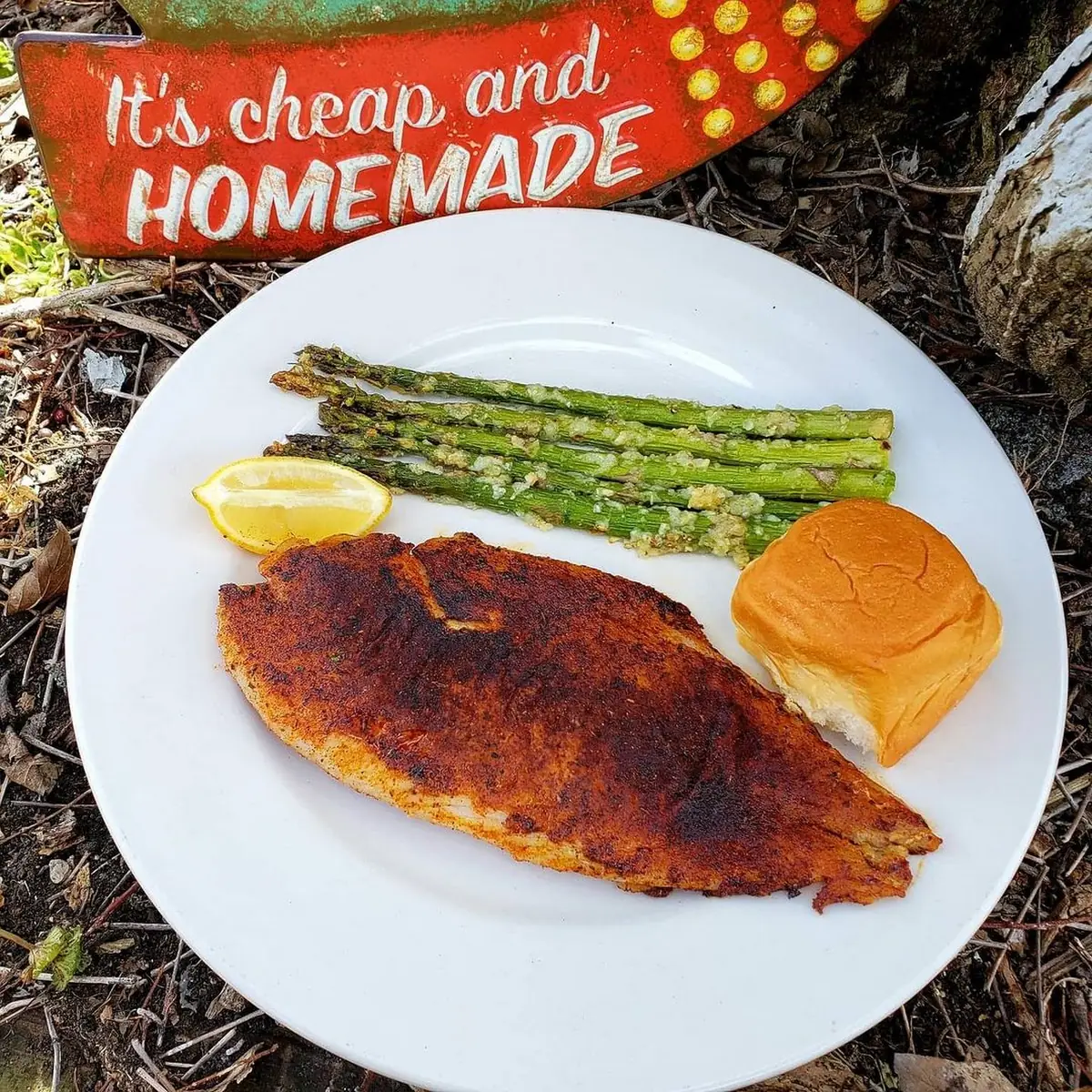 Blackened Fish Salad