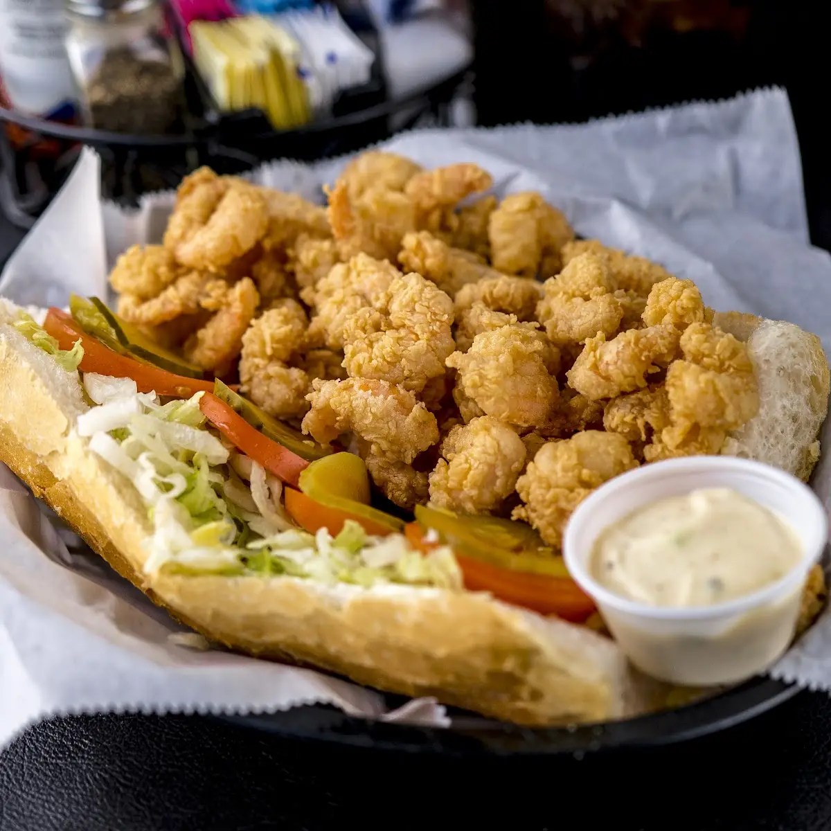 Popcorn Shrimp Platter