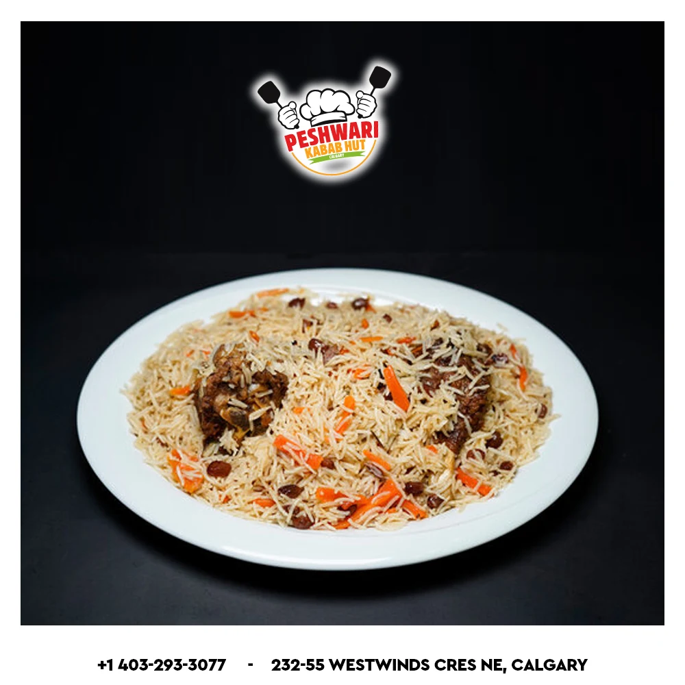 Kabuli Pulao Rice, PESHAWARI KABAB HUT