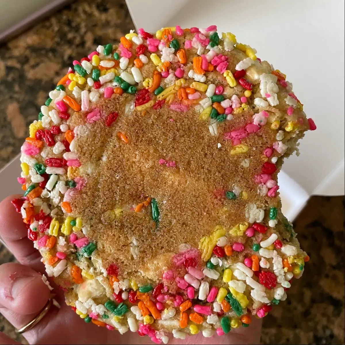 Cake Batter Blondie