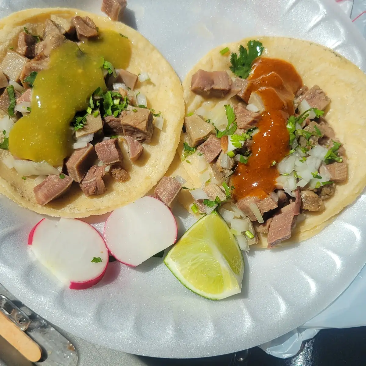 #3 Sope and two tacos