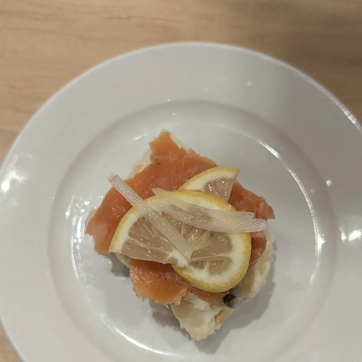 Smoked Salmon Pintxo