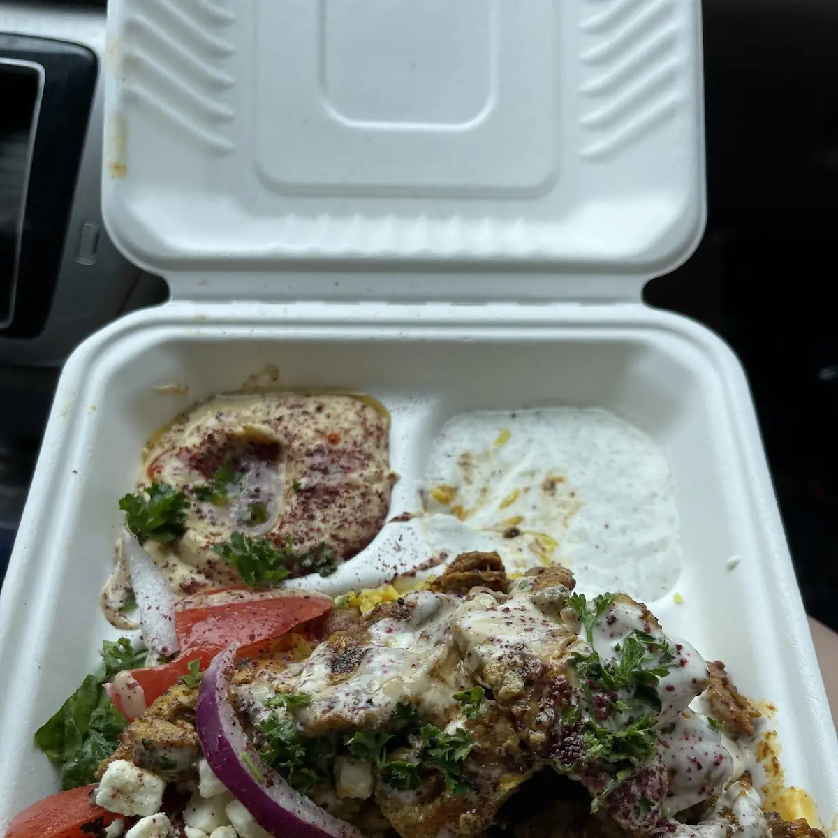 Grilled Chicken souvlaki wrap