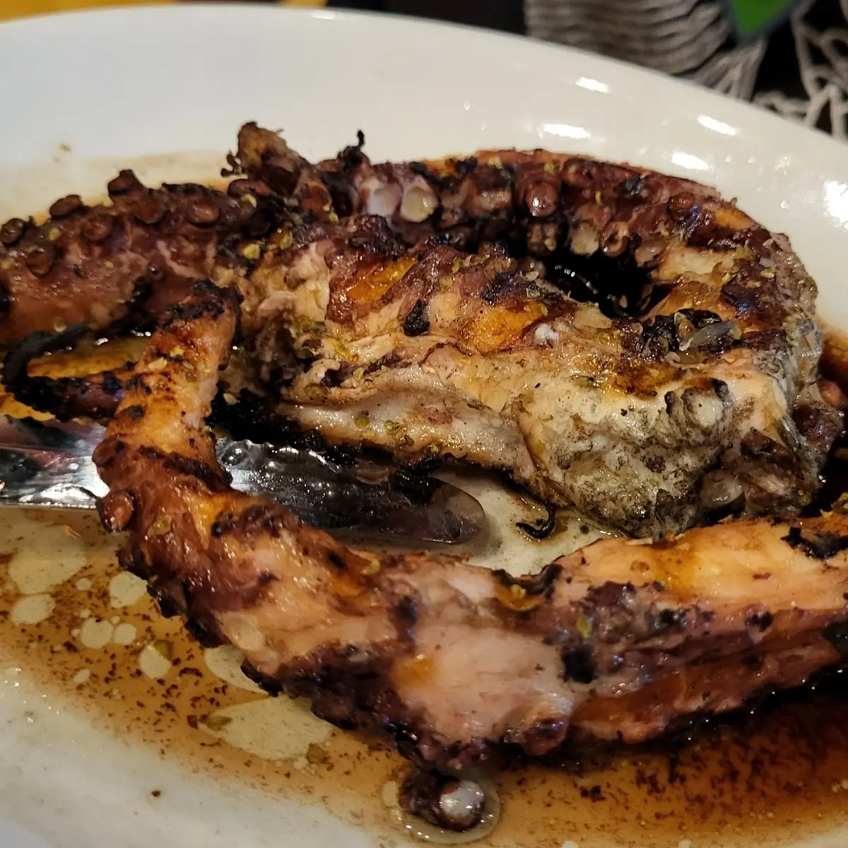Grilled Octopus with Lemon