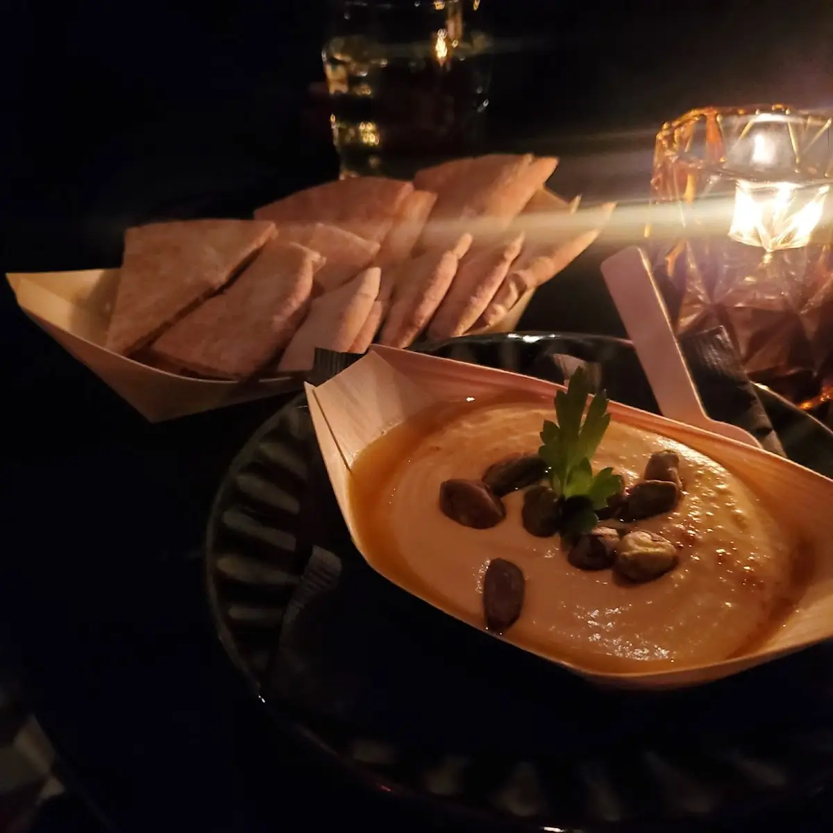 Hummus and Pita Bread