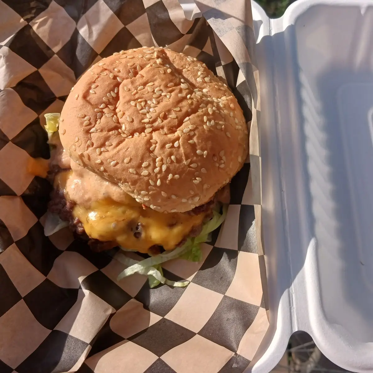 Smash Burger with Cheese