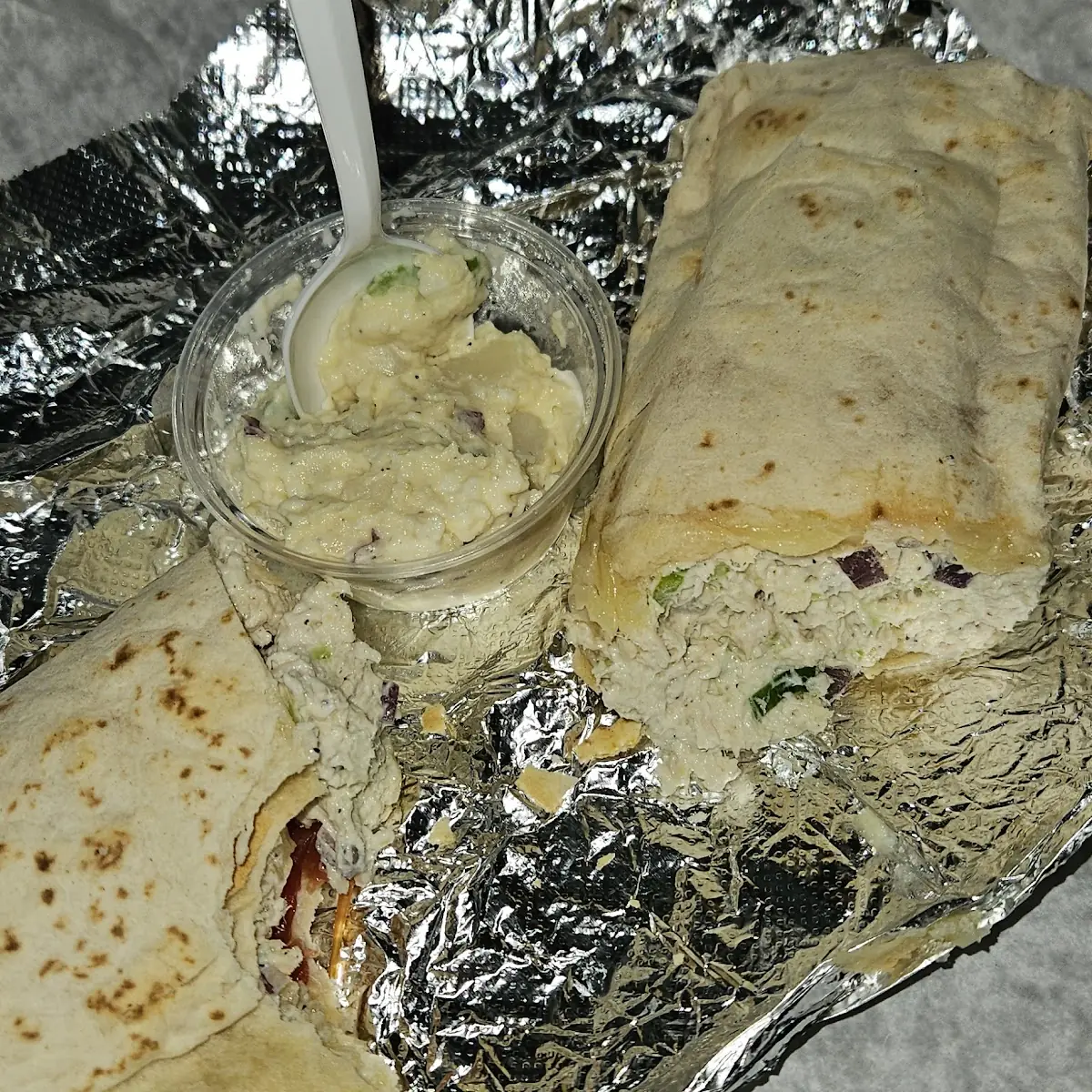 Chicken & Bean Burrito