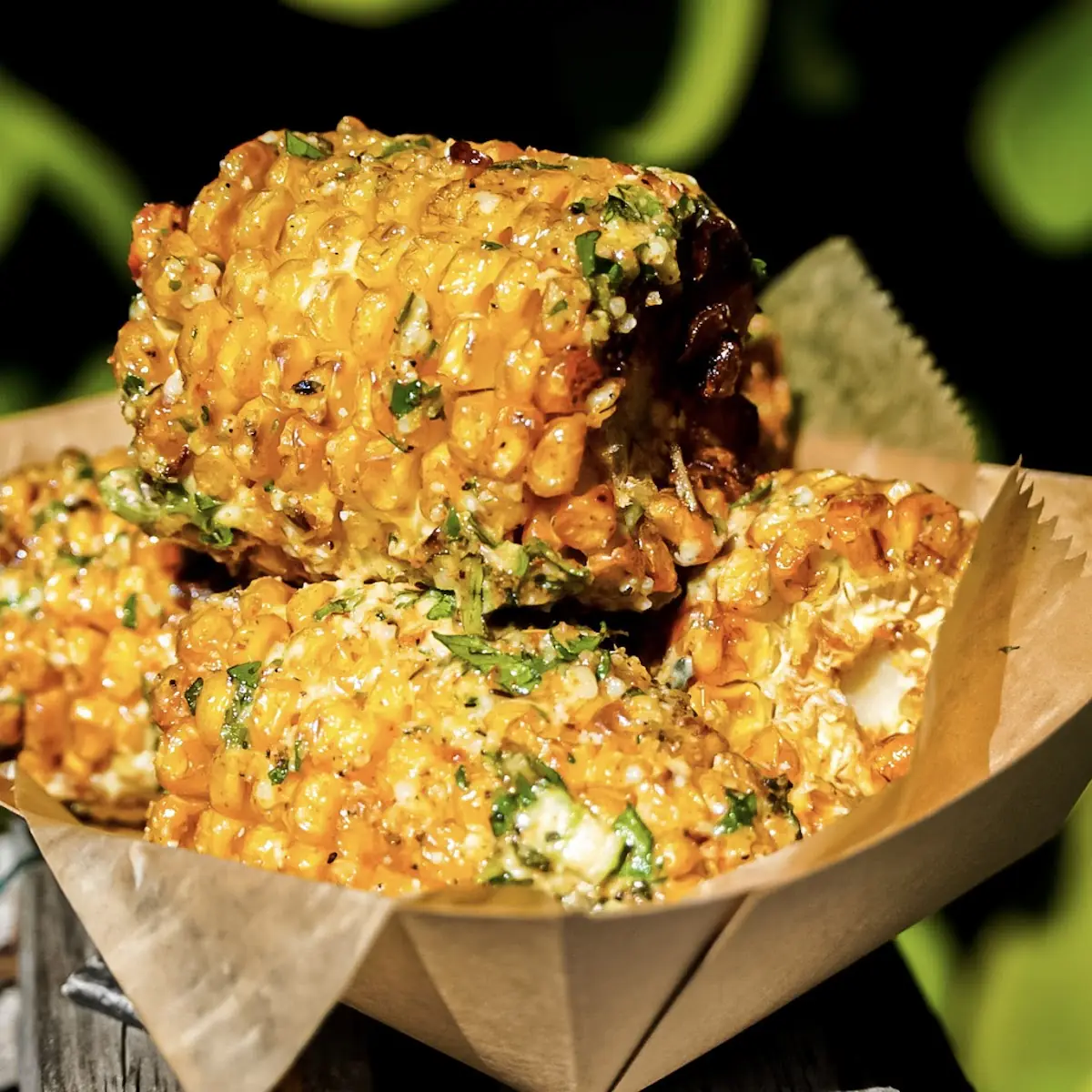 Fried Street Corn