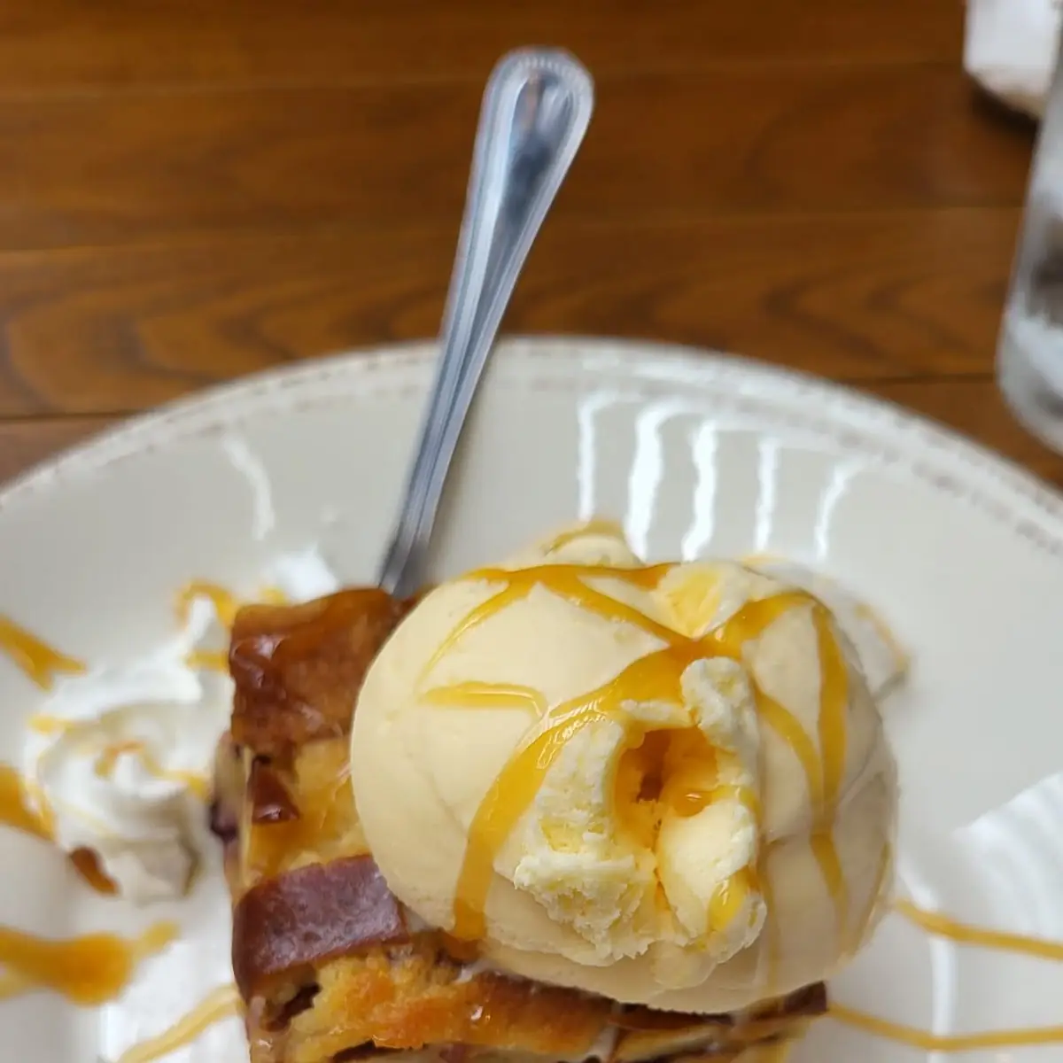 Pretzel Bread Pudding