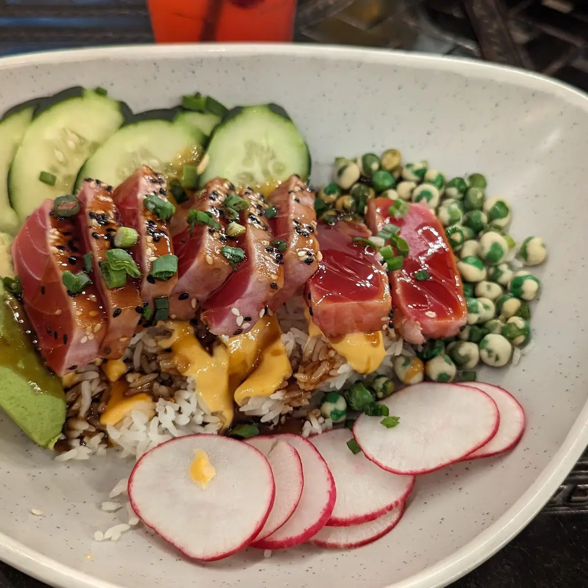 Sesame Crusted Ahi Tuna Salad