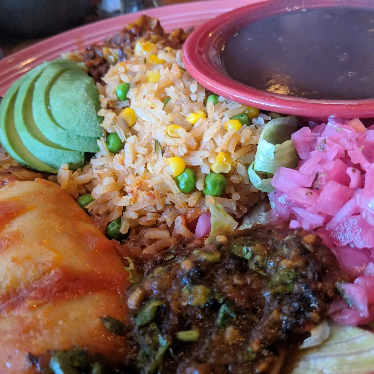 Chicken Tamal Taco & Enchilada