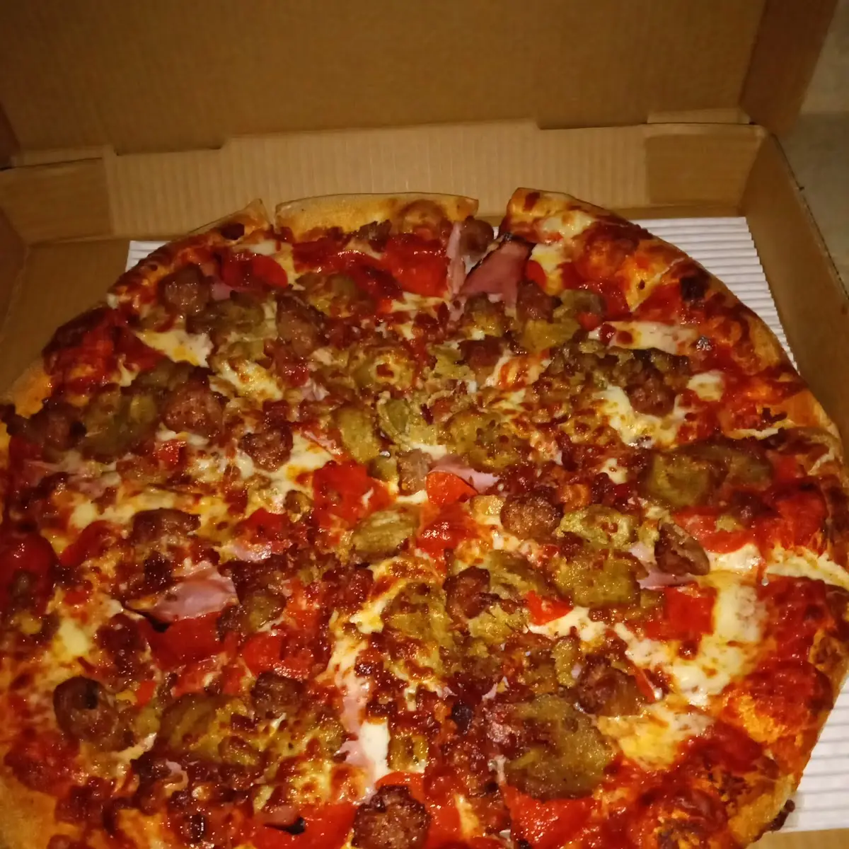 Mega Meat Pizza