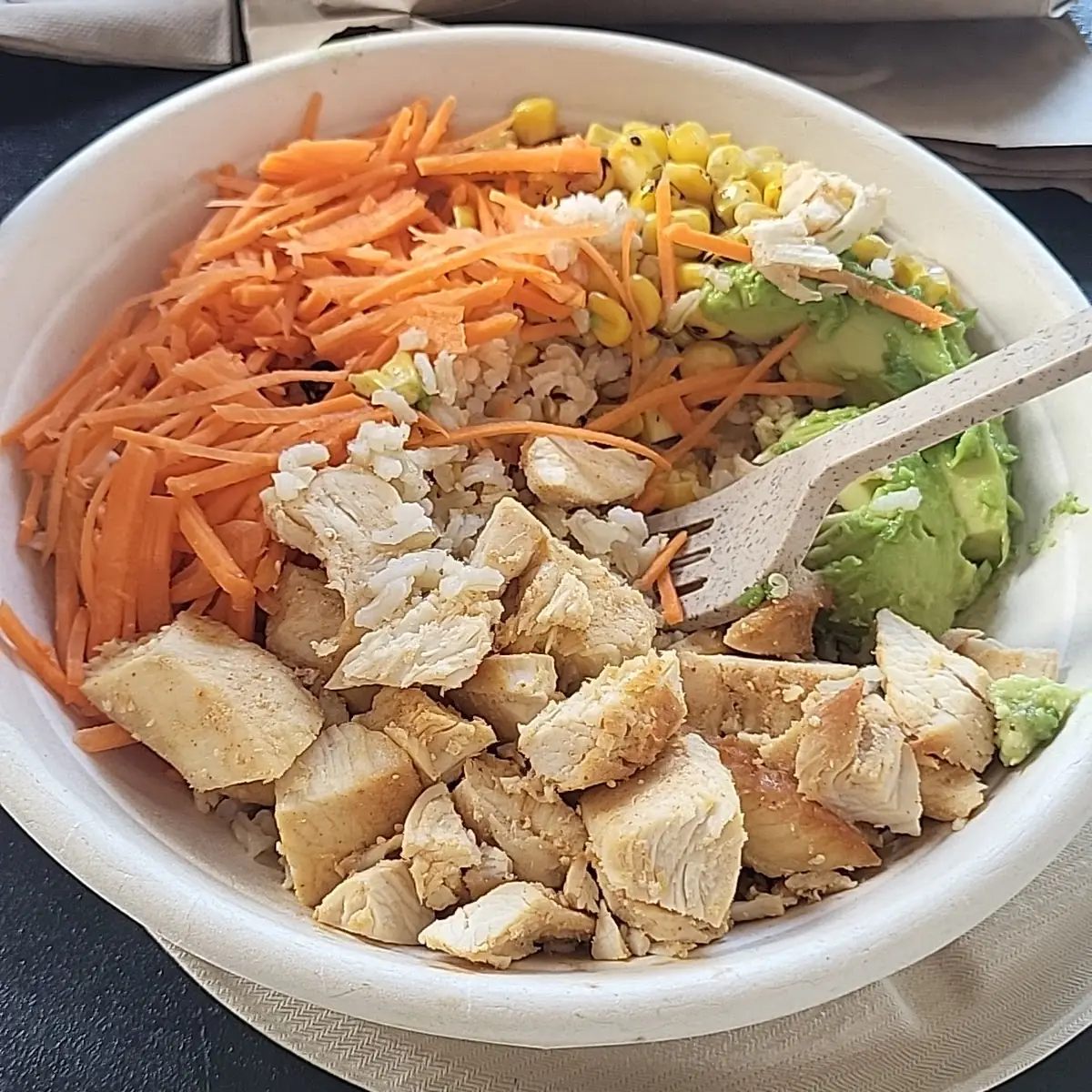 Earth Bowl w Roasted Chicken