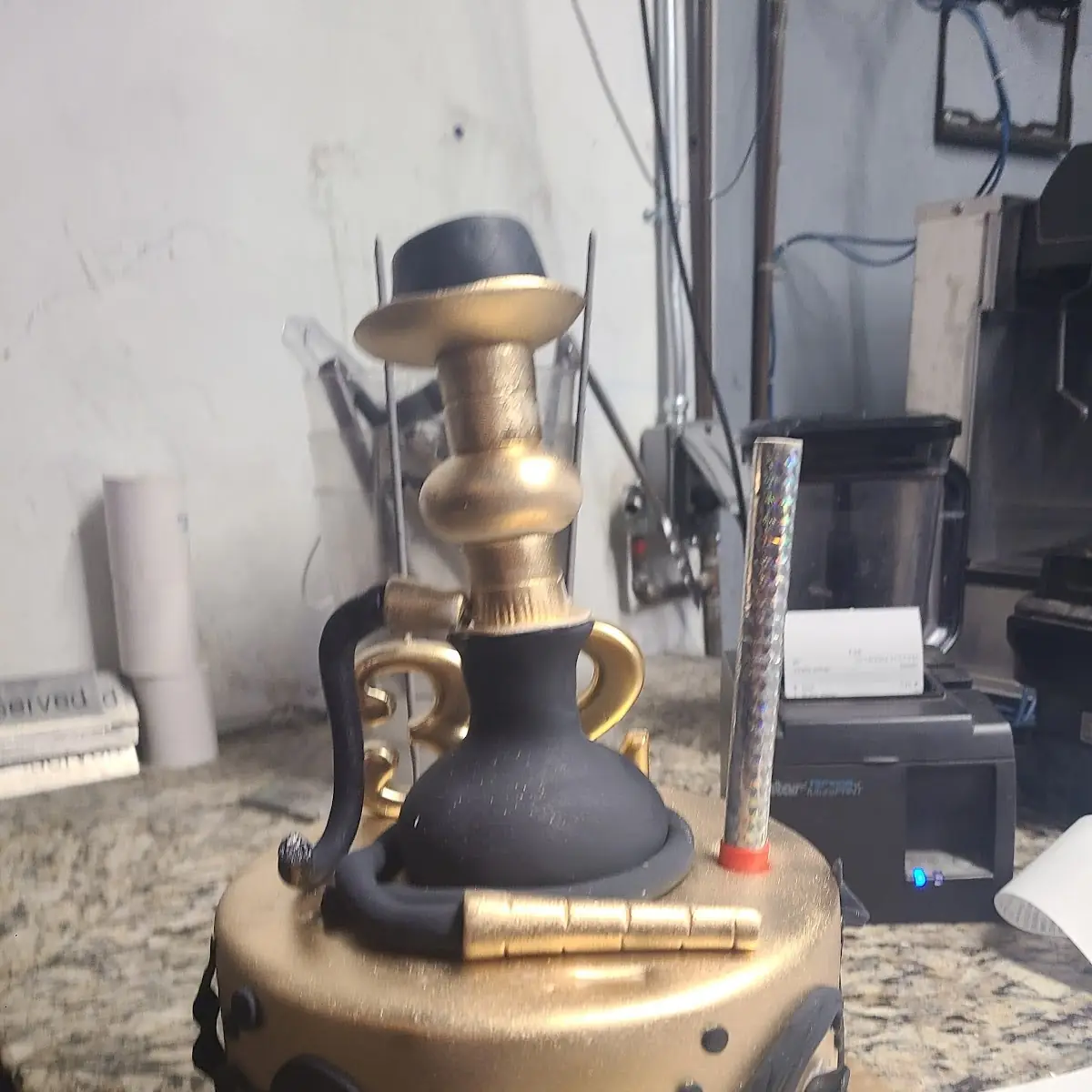 Hookah Birthday Cake