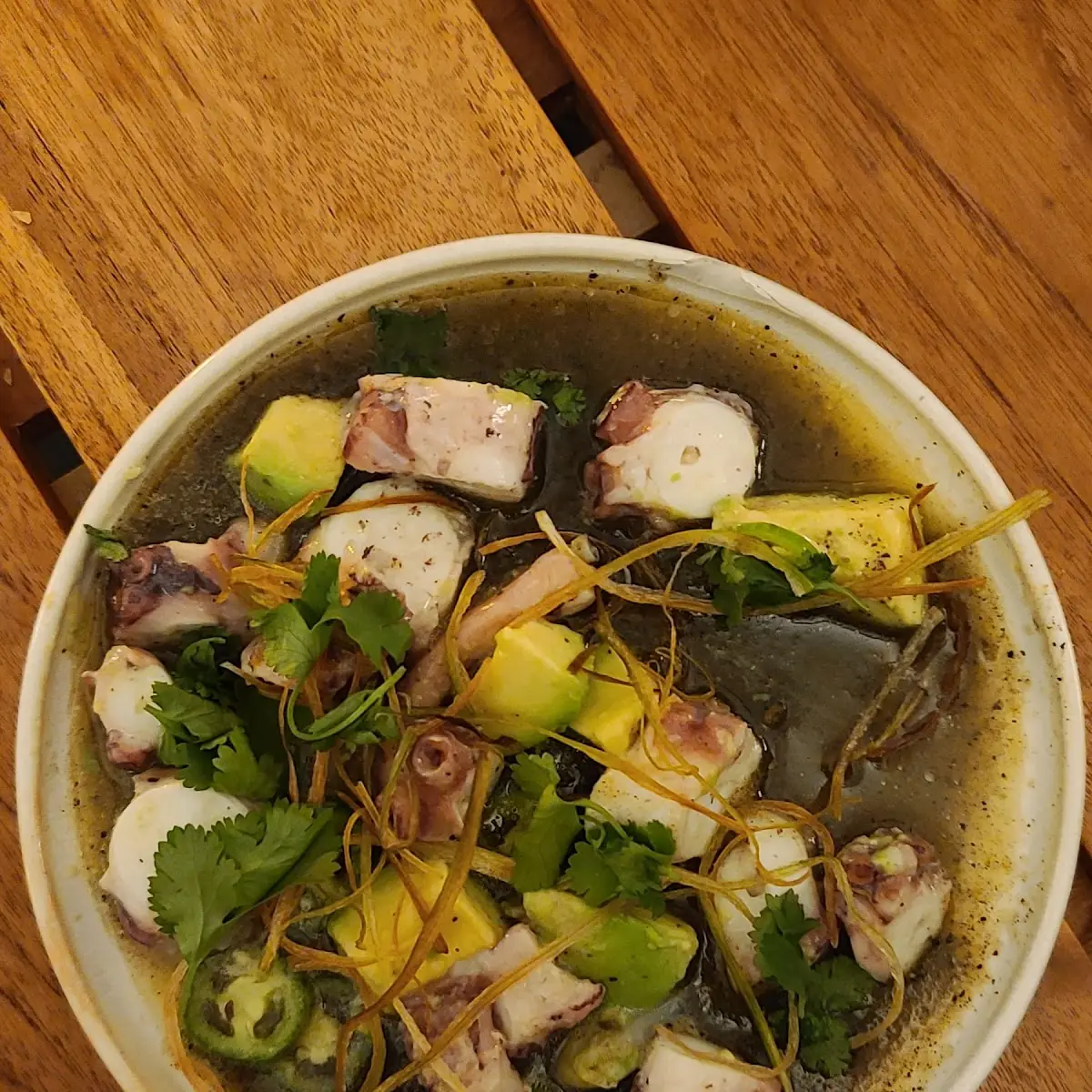 Gulf Snapper & Aji Amarillo Aguachile