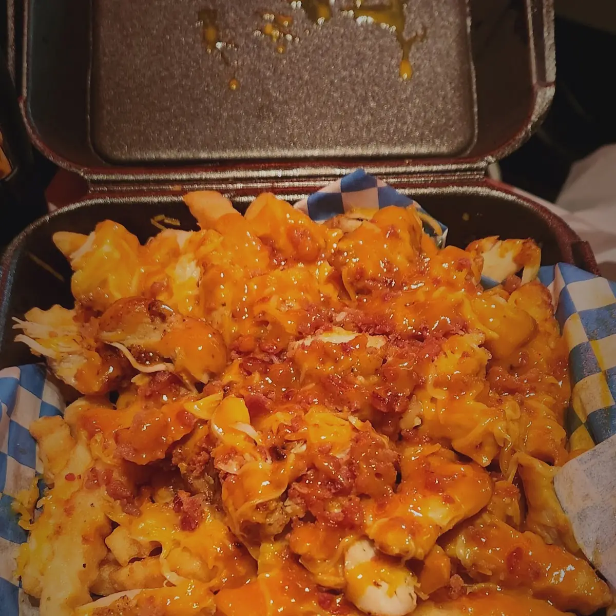 Loaded Chicken Fries with Cheese