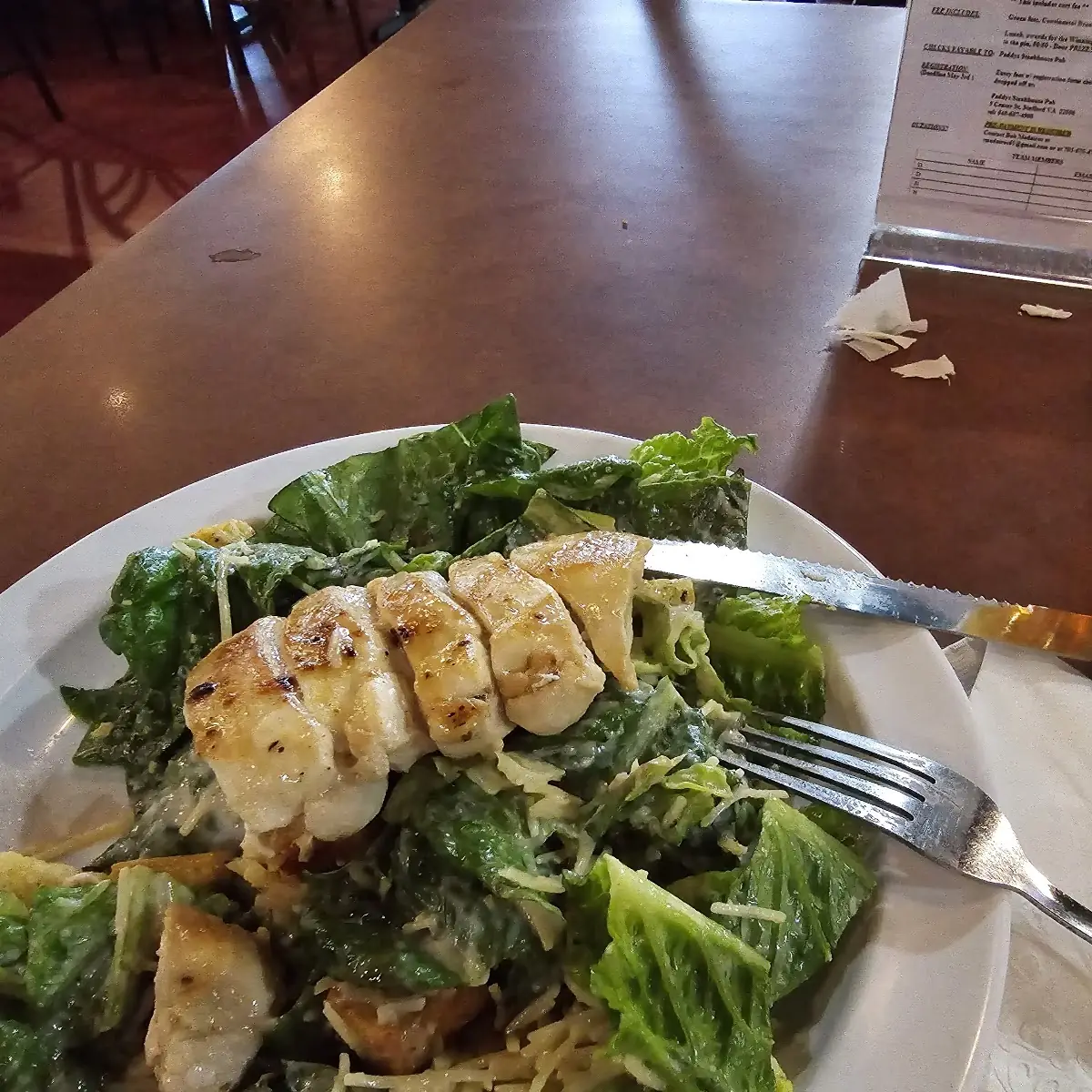 Blackened Chicken Caesar Salad