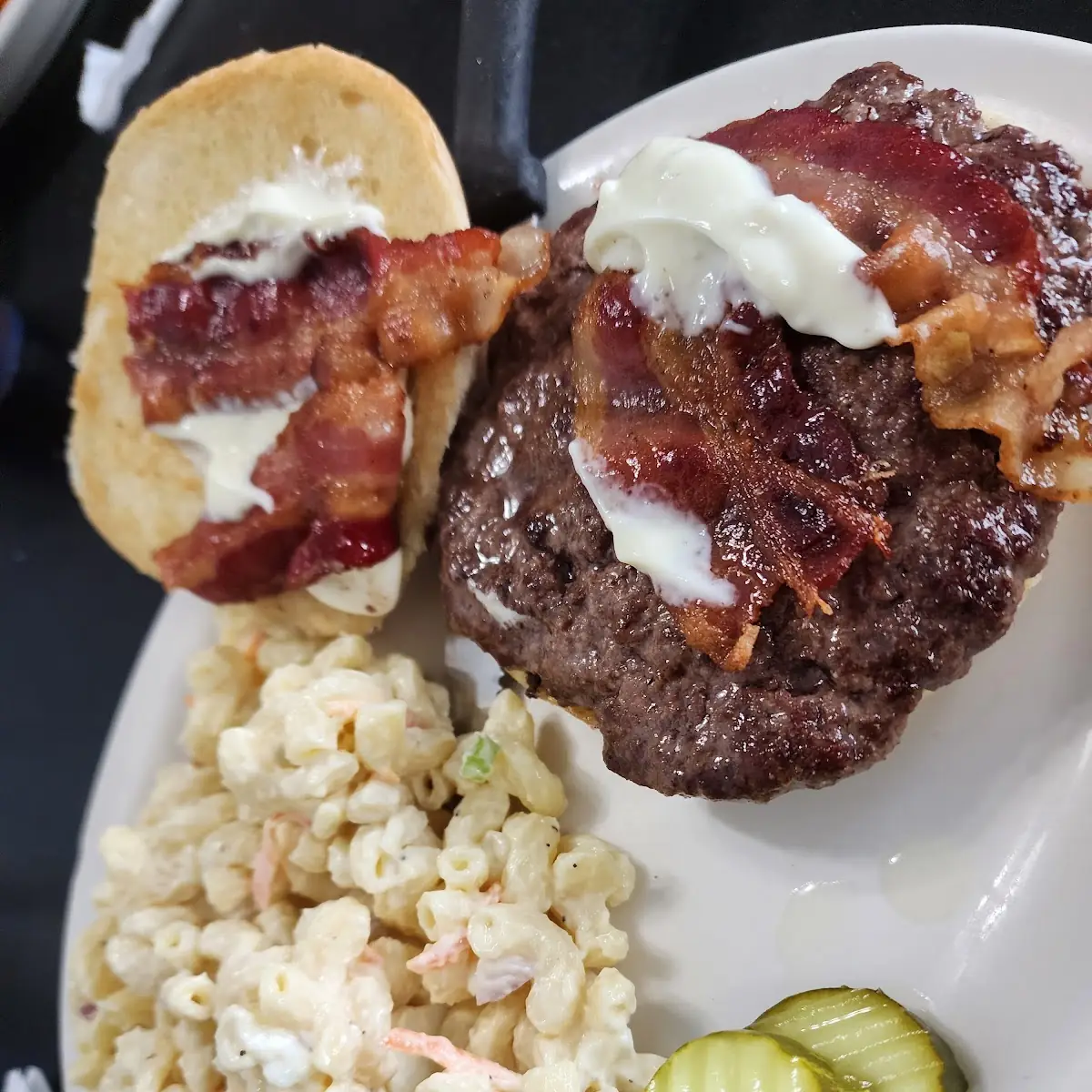 Bacon Blue Burger