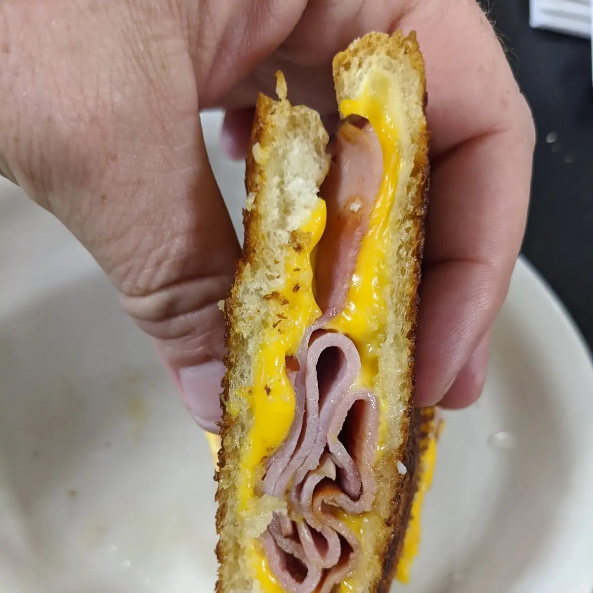 Grilled Cheese and Ham
