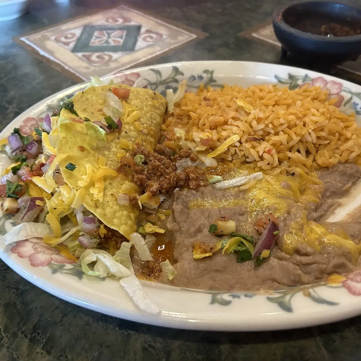 Beef Taco Plate