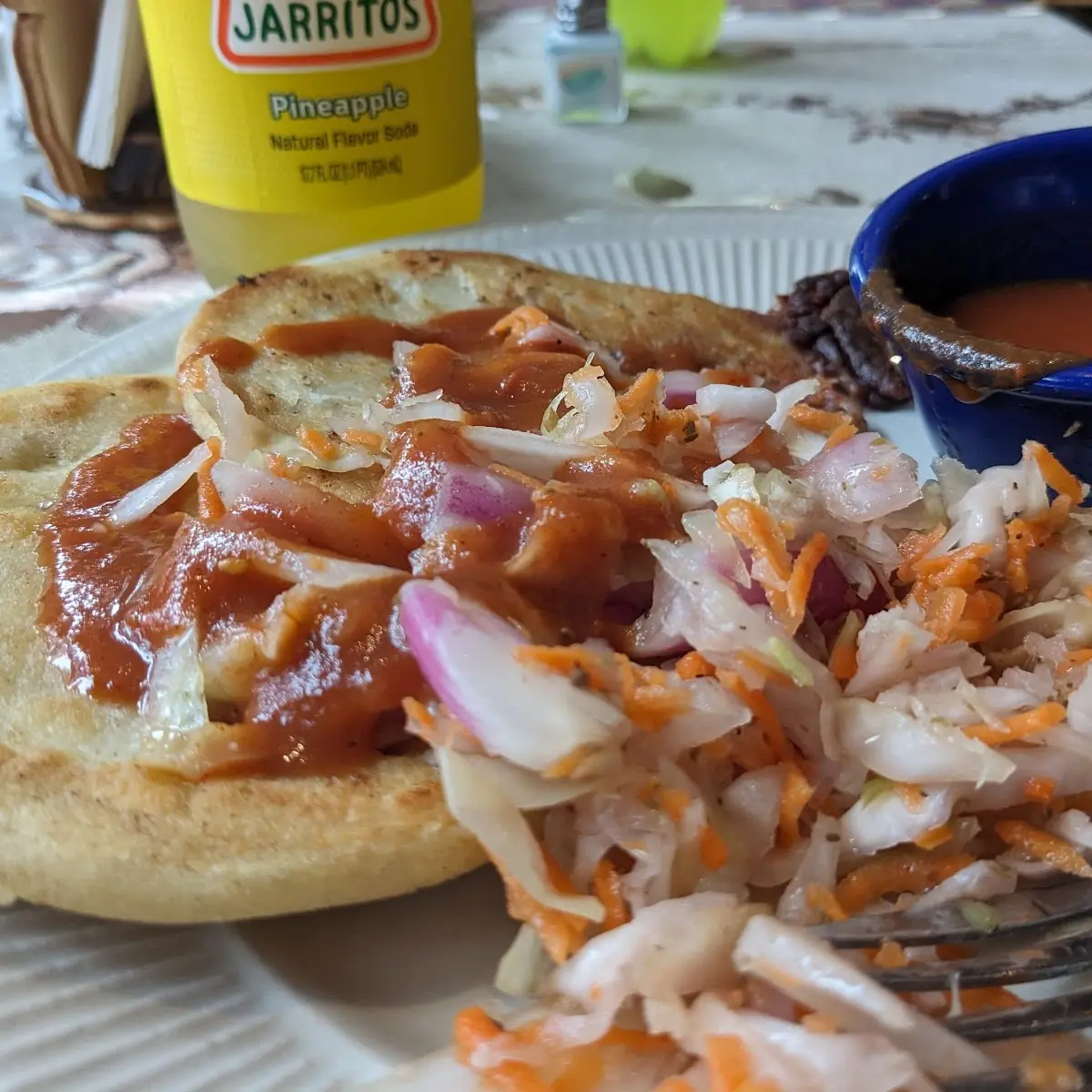 Bean and Cheese Pupusas