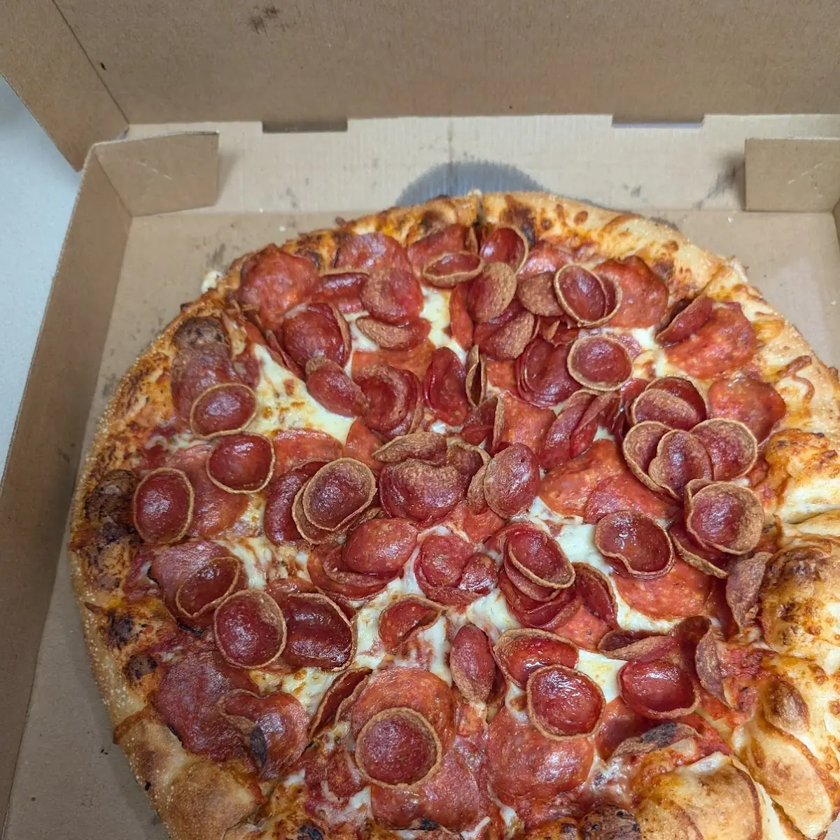 Pepperoni Stuffed Crust
