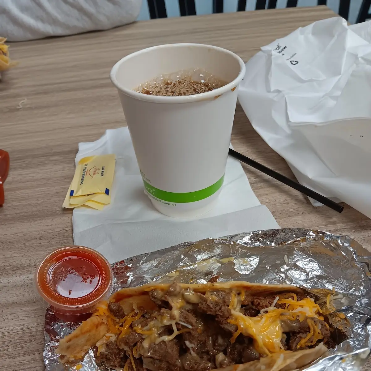 Cheese Steak Burrito