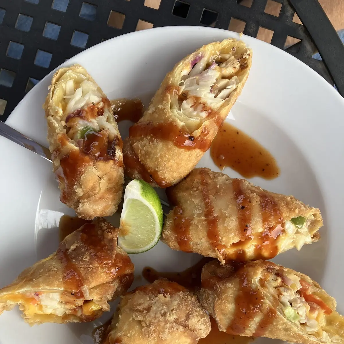 BBQ Egg Rolls