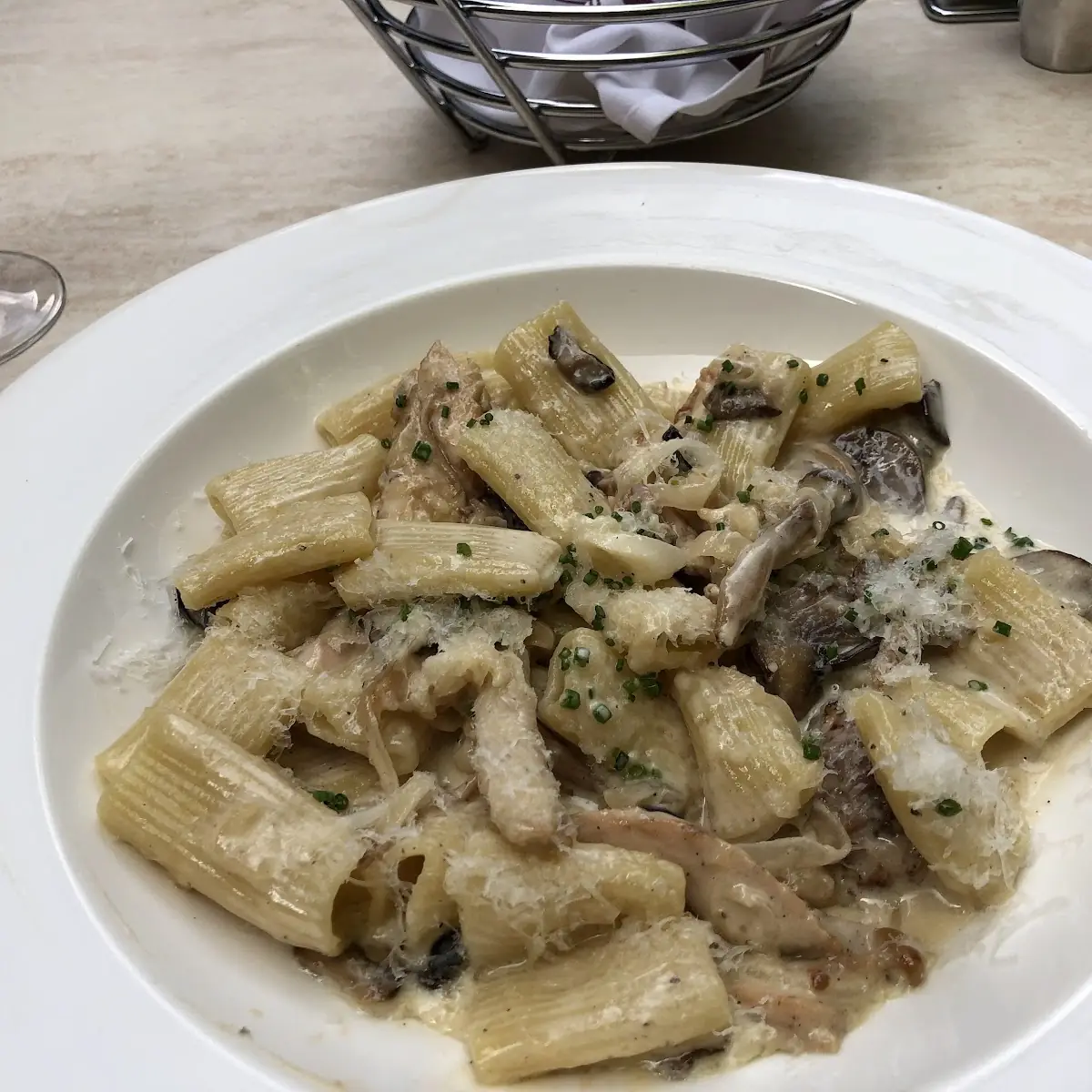 Chicken & Mushroom Rigatoni