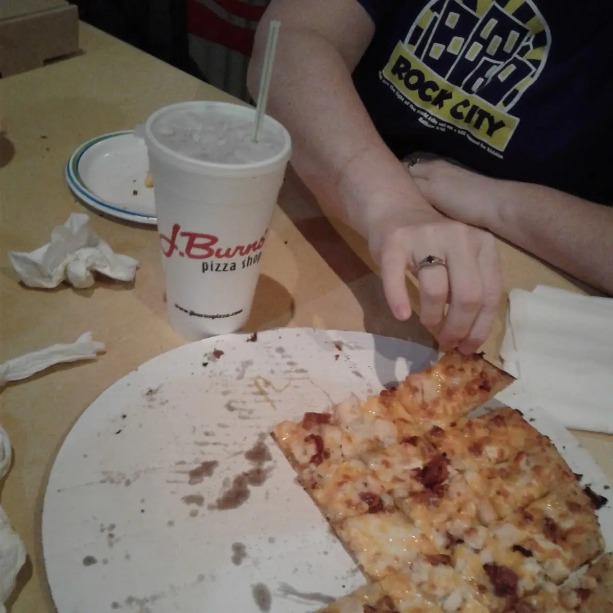 Chicken Bacon Ranch Pizza