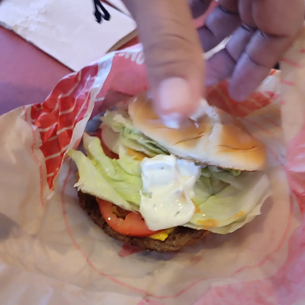 Jumbo Jack Cheeseburger
