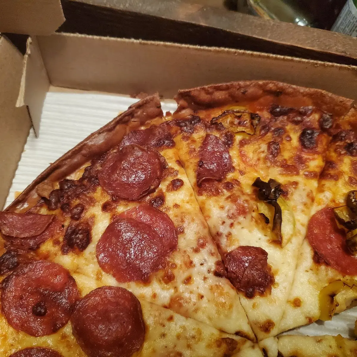 Thin and Crispy Pepperoni Pizza