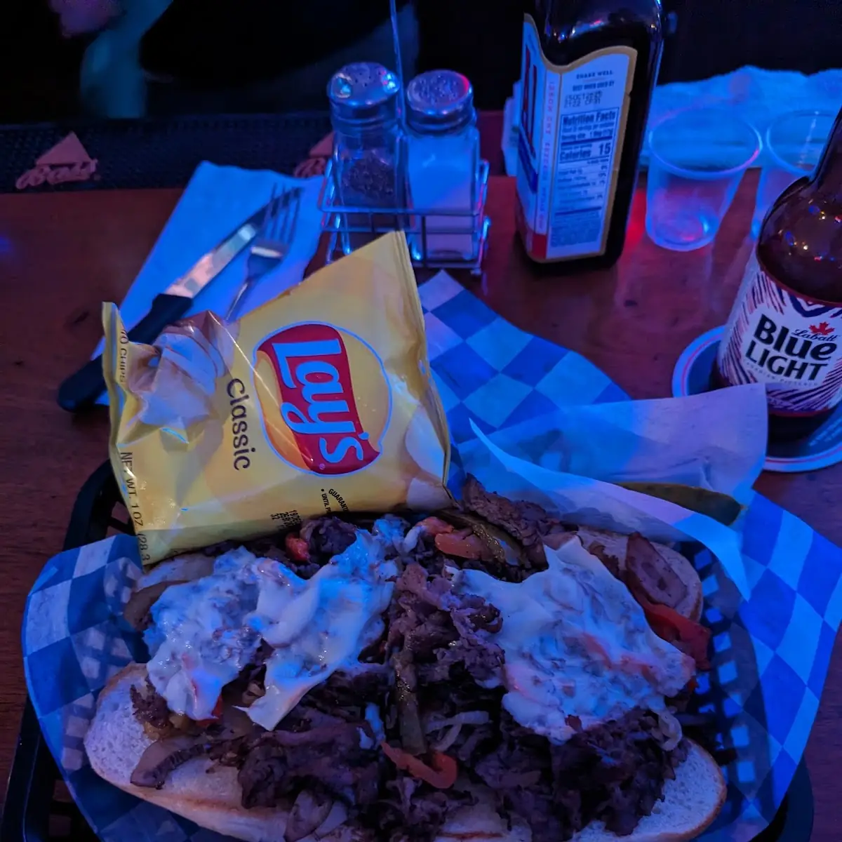 Shaved Ribeye Steak Sandwich