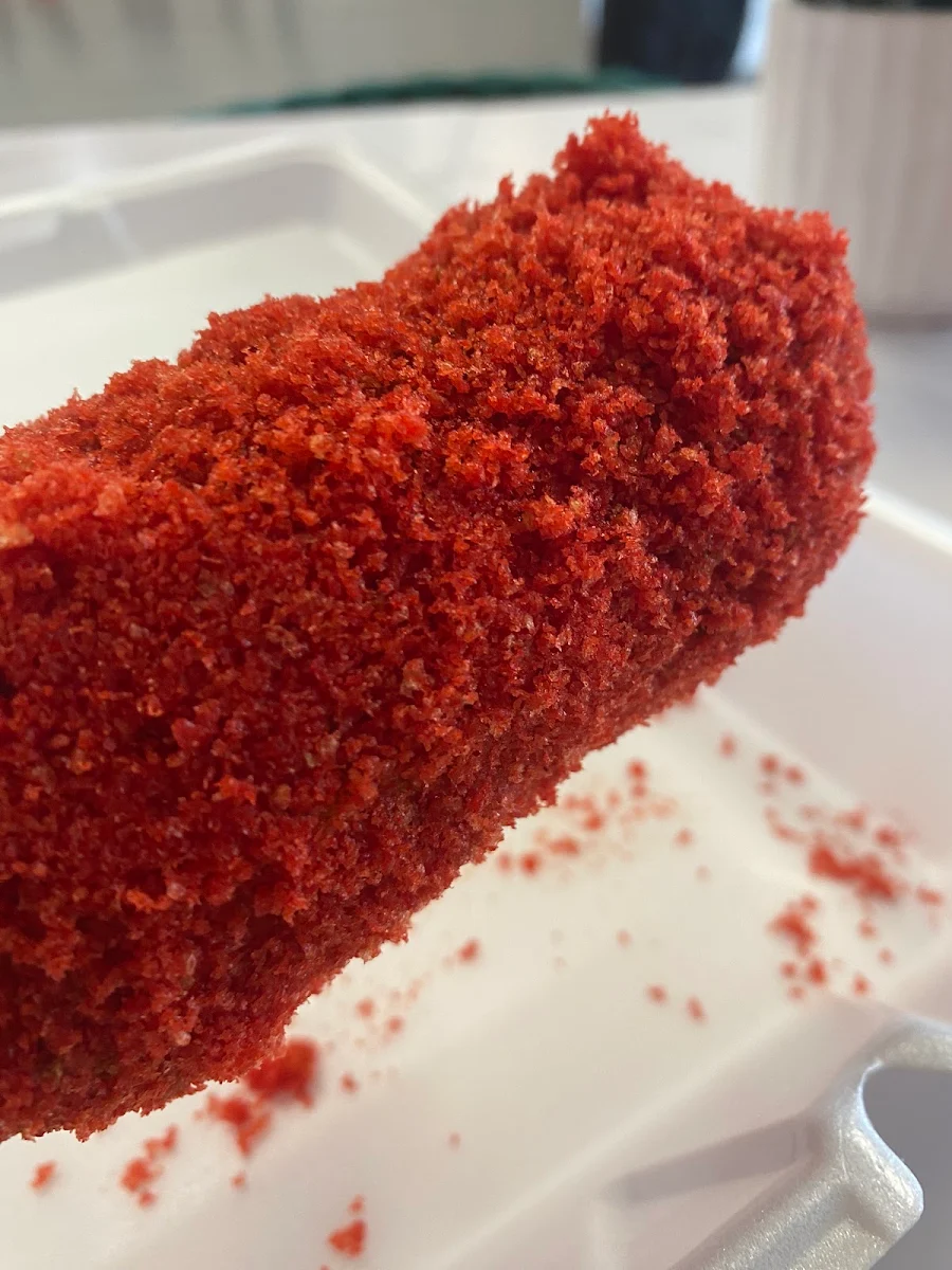 Hot Cheetos Corn Dog