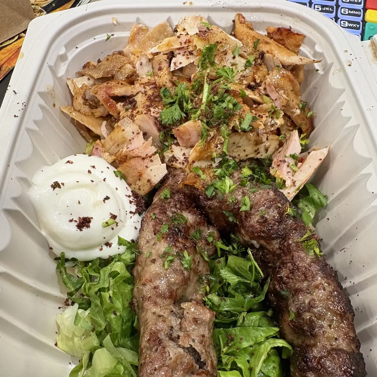 Chicken Shawarma Wrap in Foil